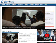 Tablet Screenshot of dwitnews.com